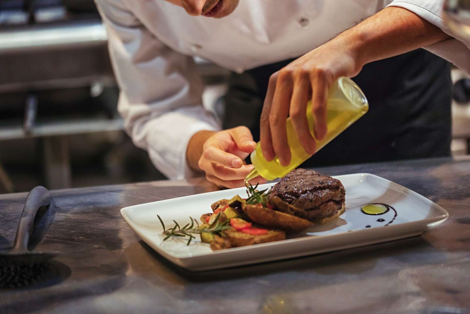 Chef In Restaurant